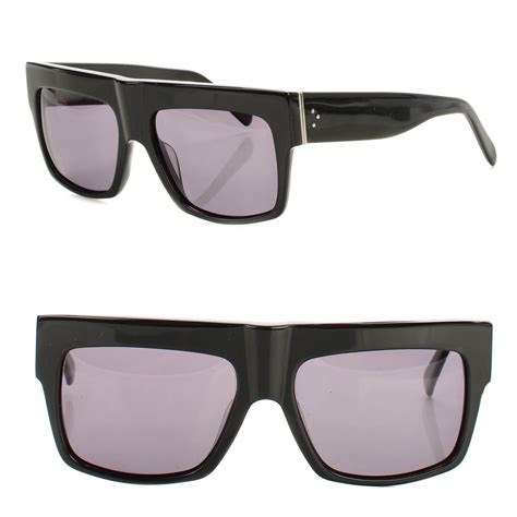 celine zz|CELINE Polarized ZZ Top Sunglasses CL 41756 Black.